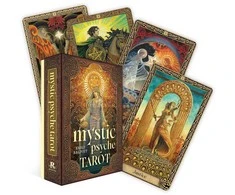 Kortų Rinkinys - Rockpool Mystic Psyche Tarot 78 Kortų Instrukcijų Knygelė