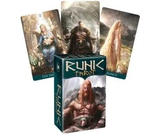 Kortų rinkinys - Runic Tarot Mini (Lo Scarabeo, 78 kortos, daugiakalbis)