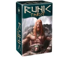 Kortų rinkinys - Runic Tarot Mini (Lo Scarabeo, 78 kortos, daugiakalbis)