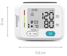Medisana „Ecomed BW-83E“ viršutinio rankšto automatinis 2 naudotojams