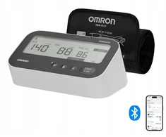 Kraujospūdžio matuoklis Kraujo spaudimo matuoklis - OMRON M4 Connect Afib viršutinės rankos 60 matavimų Bluetooth