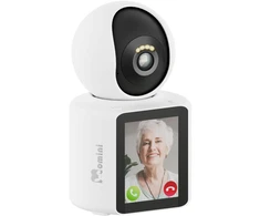 Kūdikio Vaizdo Stebėjimo Kamera - Momini CommuniCare Dvipusio Ryšio 1080p 2,8 Colio Pasukama Ir Pakreipiama Kamera Su Naktiniu Matymu