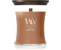 Kvapioji žvakė - WoodWick Radiant Amber Ellipse 275 g Karamelė