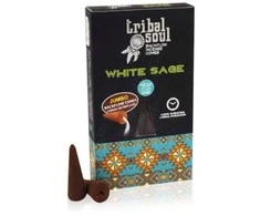 Hari Darshan Atbulinio smilkimo kūgiai Backflow Baltas Sage, Tribal Soul, 15g