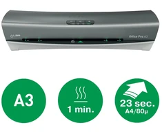 Laminator - Leitz iLAM Office Pro A3 800 mm/min, 0,6 mm, Sidabrinė