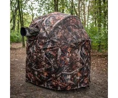 Lauko Įranga - Caruba Camouflage Chair Hide Duo Portable Tent for 2, Ruda