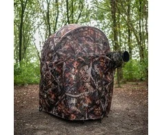 Lauko Įranga - Caruba Camouflage Chair Hide Duo Portable Tent for 2, Ruda