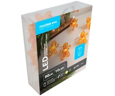 LED girlianda - Modee ML-C3024 0,9 m 10 LED šiltai balta