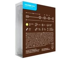 LED girlianda - Modee ML-C3024 0,9 m 10 LED šiltai balta