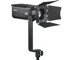 LED lempa - Godox S60 3 lempų rinkinys, 6–55° spindulys, 5 600 K, CRI 96 / TLCI 97