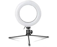LED Lempa - Platinet PMRL6 6″ Vaizdo Tinklaraščių LED Žiedinė Lempa
