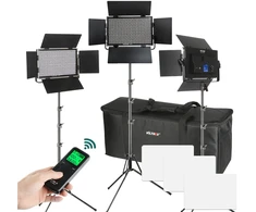 LED lempa - Viltrox VL S50T trigubas rinkinys