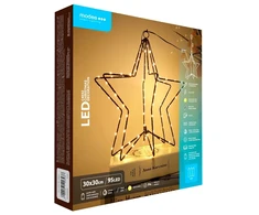 LED Lemputė - Modee C4032 30 cm 95 LED Šiltai Balta Žvaigždės Dekoracija