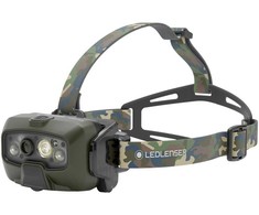 LED Lenser Ledlenser HF8R Core RGB Camouflage - Headband prožektorius LED, žalias