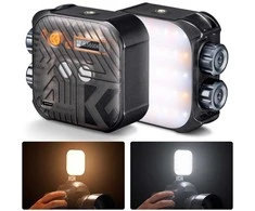LED Šviesa - K&amp;F Concept KF34.035 2500-9900K 2000mAh Įkraunama 40 LED