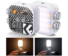 LED Šviesa - K&amp;F Concept KF34.035 V1 2500-9900K 96+ CRI Įkraunama Baterija