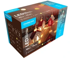 LED šviesa - Modee ML-C3010 10 LED šiltai balta girlianda