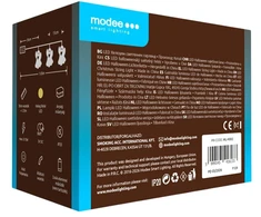 LED šviestuvas - Modee H002 1,65 m šiltos spalvos 10 LED girlianda