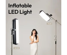 LED Šviestuvas - Ulanzi AL20 120 W Pripučiama LED Šviesos Vamzdinė Lempa
