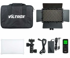 LED šviestuvas - Viltrox VL S192T 192 LED šviestuvas su LCD ekranu