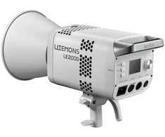 LED vaizdo šviesa - Godox LE200D 220 W 5600 K CRI 96 „Bowens“ jungtis balta