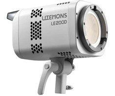 LED vaizdo šviesa - Godox LE200D 220 W 5600 K CRI 96 „Bowens“ jungtis balta