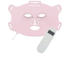 LED Veido Kaukė - Medivon Lumi Fit LED Šviesos Veido Kaukė, Rožinė