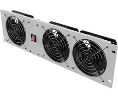 Lentynos Ventiliatorių Rinkinys - Lanberg AK-1506-S 3U 3 Ventiliatoriai 230 V 50 W Pilkas
