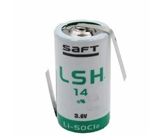 Ličio Baterija Saft C Z Lötfahne LSH 14 3.6V 5800mAh 1 Vnt.