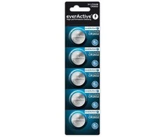 Baterija - everActive CR2032 Ličio Baterija 3V 5 vnt