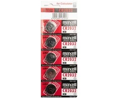 Baterija - Maxell CR2032 3V Ličio 20mm x 3.2mm 5 vnt.