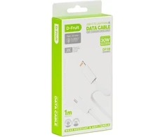„Lightning“ Laidas - D-Fruit DF118 USB-C–„Lightning“, 1 m, Baltas