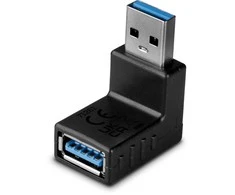 Adapteris .Lindy 71261 USB 3.0 A tipo 90° o