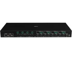 AV Matrix - LINDY AV Matrix 4x4 HDMI 4K60 Multi-View Matrica su Vaizdo Sienos Didinimu
