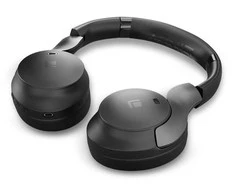 Belaidės Ausinės - LINDY Belaidės Aktyvios Triukšmo Slopinimo Ausinės, Bluetooth 5.3, 55h Baterija, Juodos