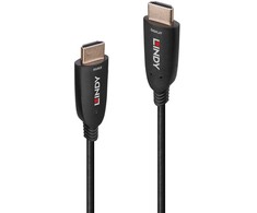 HDMI Laidas - LINDY Šviesolaidinis Hibridinis HDMI 8K60 Laidas, 48Gbps, 70 m, Juodas