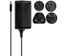 Maitinimo Blokas - LINDY 24VDC 1.25A Daugiašalis Maitinimo Šaltinis, Juodas
