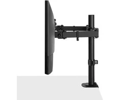 Monitoriaus Laikiklis - LINDY Dvigubas Reguliuojamas Monitoriaus Laikiklis 13-32", Juodas