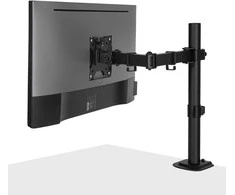 Monitorių Laikiklis - LINDY Viengubas Reguliuojamas Ekranų Tvirtinimas, Monitoriaus Laikiklis 13-32", 8kg, Juodas