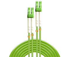 Pluoštinis Optinis Kabelis - LINDY Pluoštinis Optinis Kabelis LC/LC, 50/125µm, OM5, LSZH, 100Gbps, 10 m, Žalias