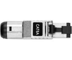 Lindy Tinklo Įranga - RJ-45 Cat.6/6A Beįrankis Kištukas 500MHz su Įtempimo Apsauga