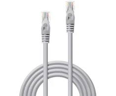 Tinklo Kabelis - LINDY Cat.5e U/UTP Tinklo Kabelis, RJ45, M/M, 100MHz, CCA, 5 m, Pilkas, 50 vnt.