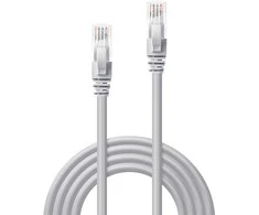 Tinklo Kabelis - LINDY Cat.6 U/UTP Tinklo Kabelis, RJ45, M/M, 250MHz, 20 m, Pilkas