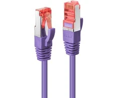 Tinklo Kabelis - LINDY Cat.6 S/FTP Tinklo Kabelis, RJ45, M/M, 250MHz, 27AWG, 1.5 m, Purpurinis
