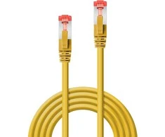 Tinklo Kabelis - LINDY Cat.6 S/FTP Tinklo Kabelis, RJ45, M/M, 250MHz, 27AWG, 7.5 m, Geltonas