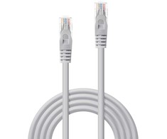Tinklo Kabelis - LINDY Cat.6 U/UTP Tinklo Kabelis, RJ45, M/M, 250MHz, CCA, 7.5 m, Pilkas