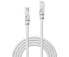 Tinklo Kabelis - LINDY Cat.6 U/UTP Tinklo Kabelis, RJ45, M/M, 250MHz, CCA, 7.5 m, Baltas