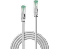 Tinklo Kabelis - LINDY Cat.6A S/FTP GRS TPE Tinklo Kabelis, RJ45, M/M, 500MHz, 0.5 m, Pilkas