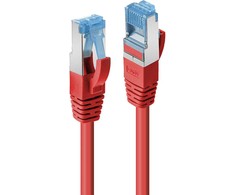 Tinklo Kabelis - LINDY Cat.6A S/FTP LSZH Tinklo Kabelis, RJ45, M/M, 500MHz, 20 m, Raudonas