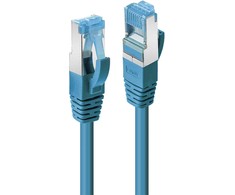 Tinklo Kabelis - LINDY Cat.6A S/FTP LSZH Tinklo Kabelis, RJ45, M/M, 500MHz, 20 m, Mėlynas